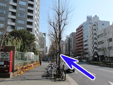 1つ目の信号